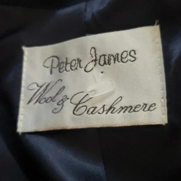 Vintage Y2K Boho Large Cashmere Wool Artisy Winter Heavyweight Chic Coat - Picture 5 of 9